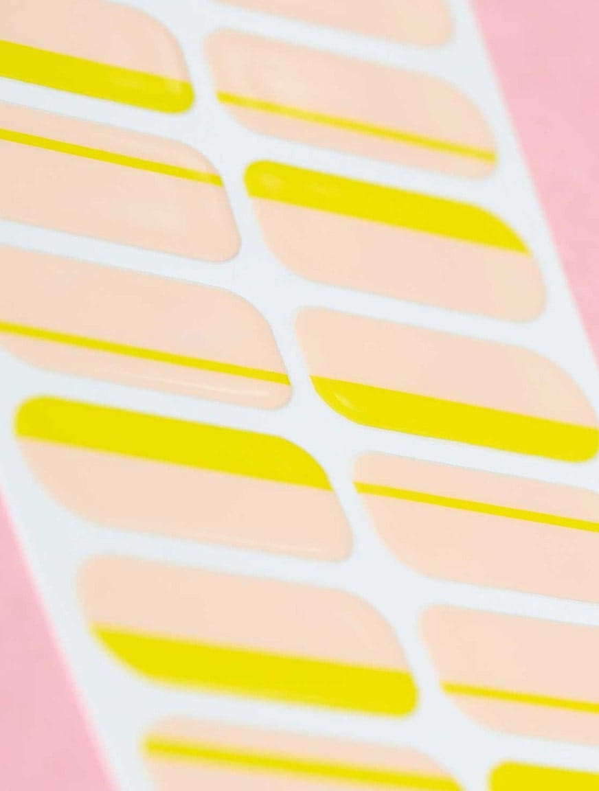Cheat Sheets Nail Wrap Kit - So Electric Nail Stickers Ciaté London