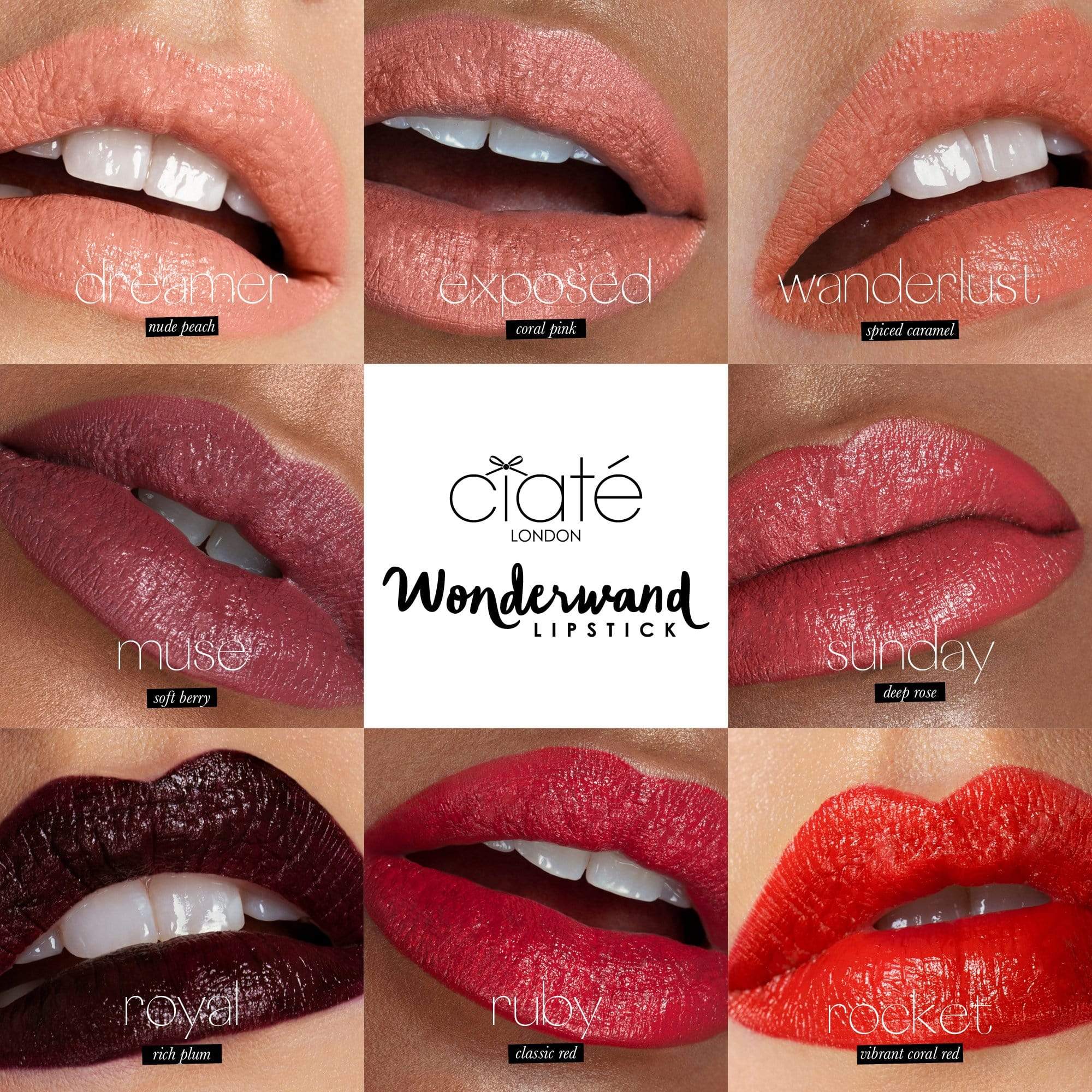 Ciaté London Colour Cosmetics Wonderwand Lipstick